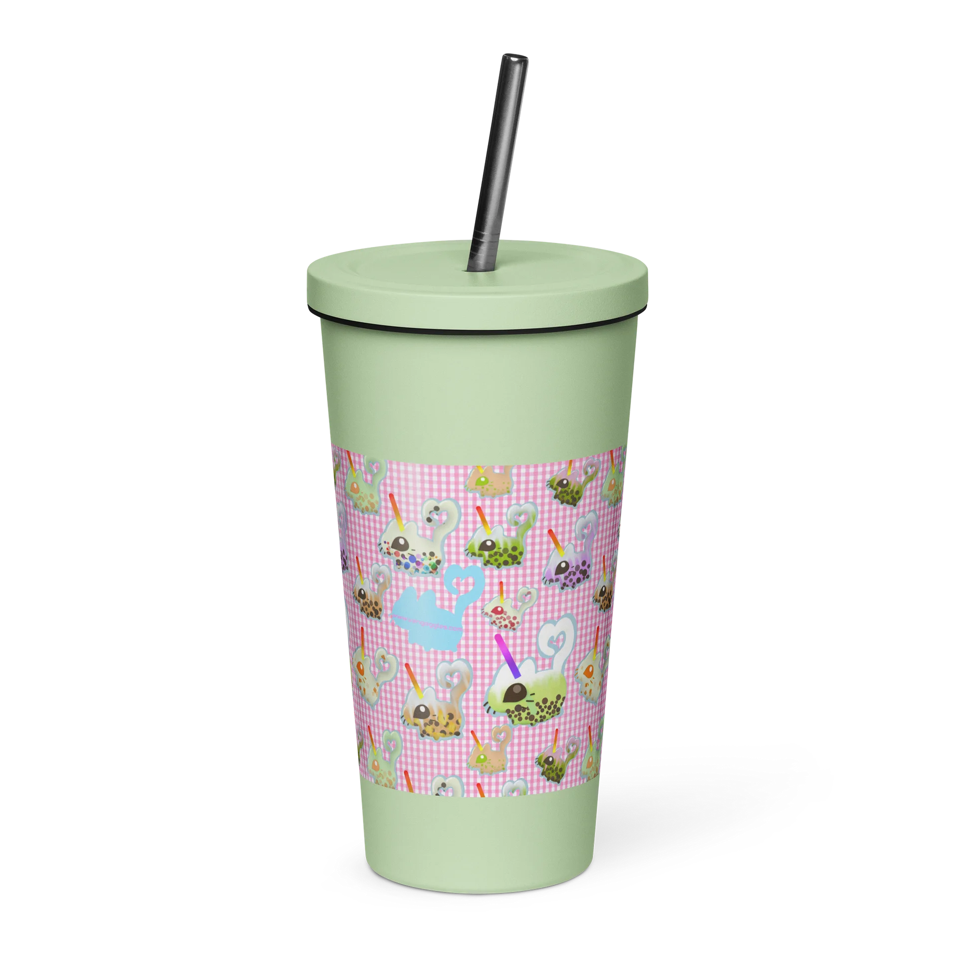 boba vanny pattern venti drink cup product image (2)