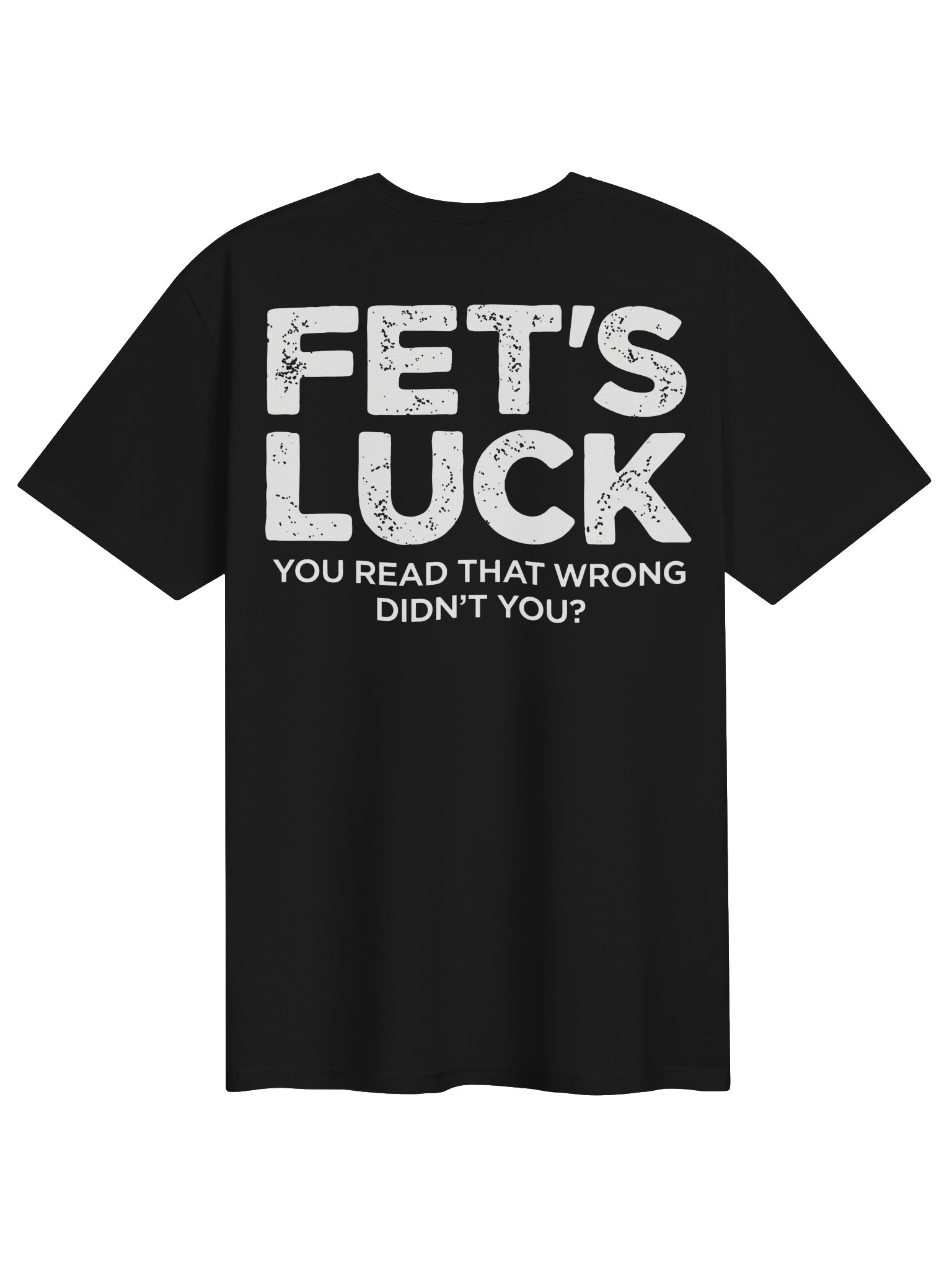 🍀 FET'S LUCK – Funny Cheeky Pun & Sarcastic Quote Design product image (3)