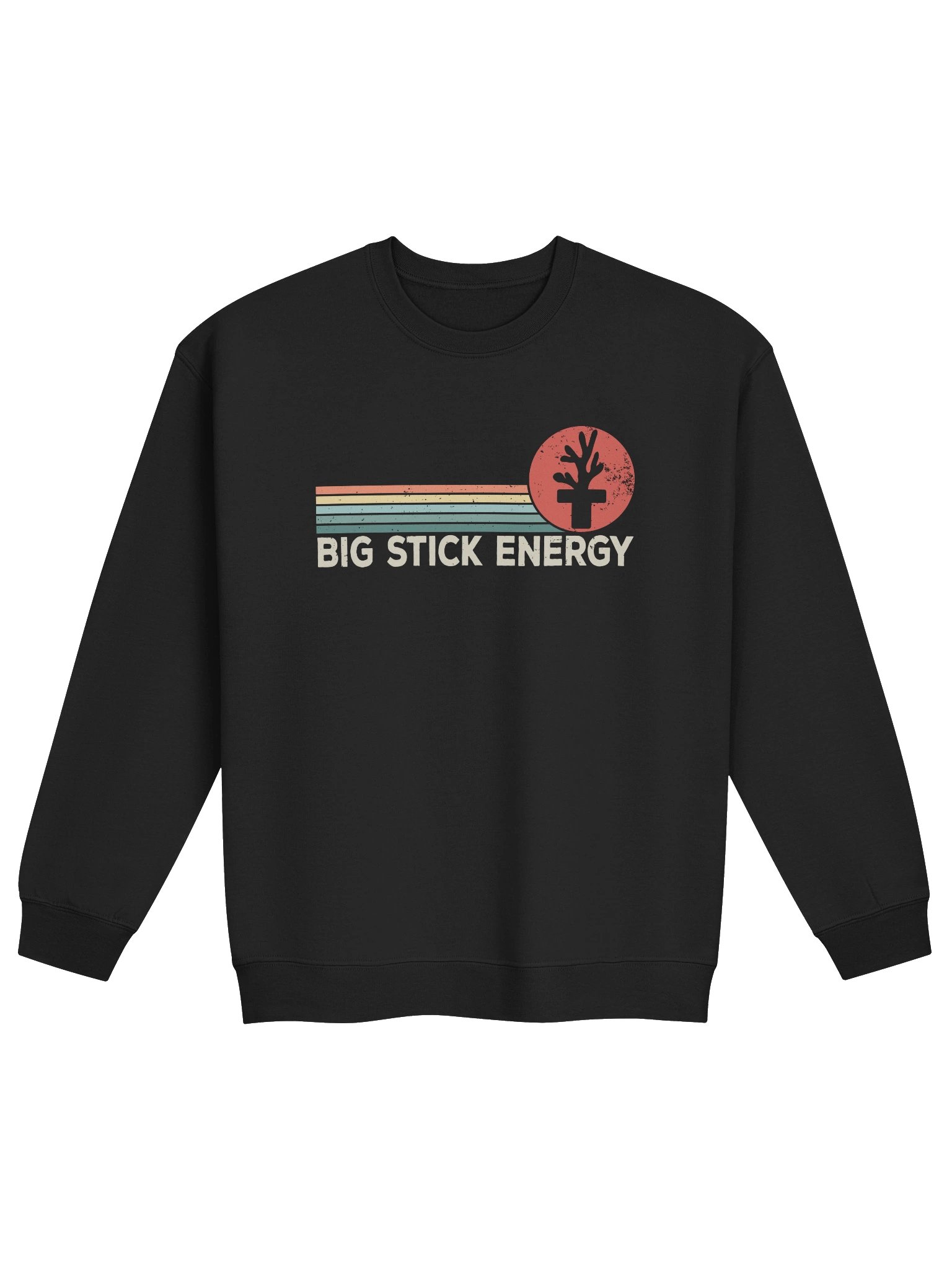 Big Stick Energy Coral Sweatshirt – Funny Reef Tank & Saltwater Aquarium Graphic Sweatshirt product image (2)