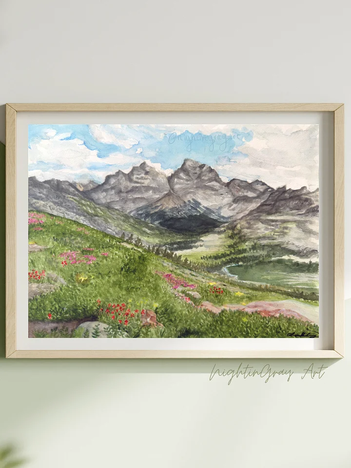 The Grand Tetons - Fine Art Print product image (1)
