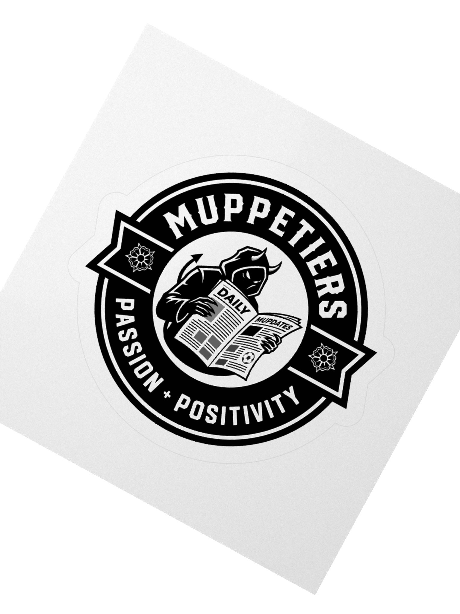 Muppetiers Alt-Logo Kiss Cut Stickers product image (2)