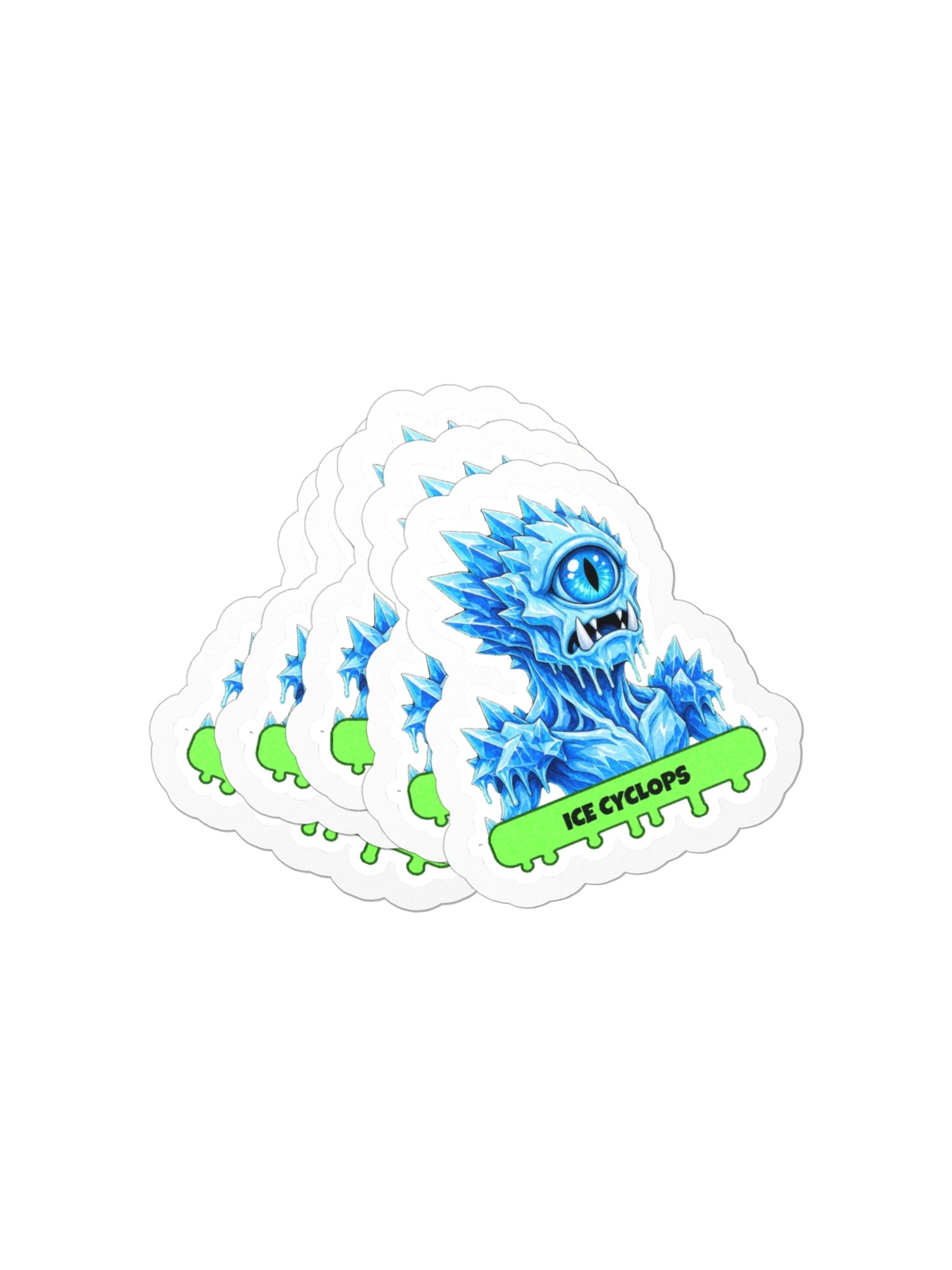 Ice Cyclops Sticker product image (4)
