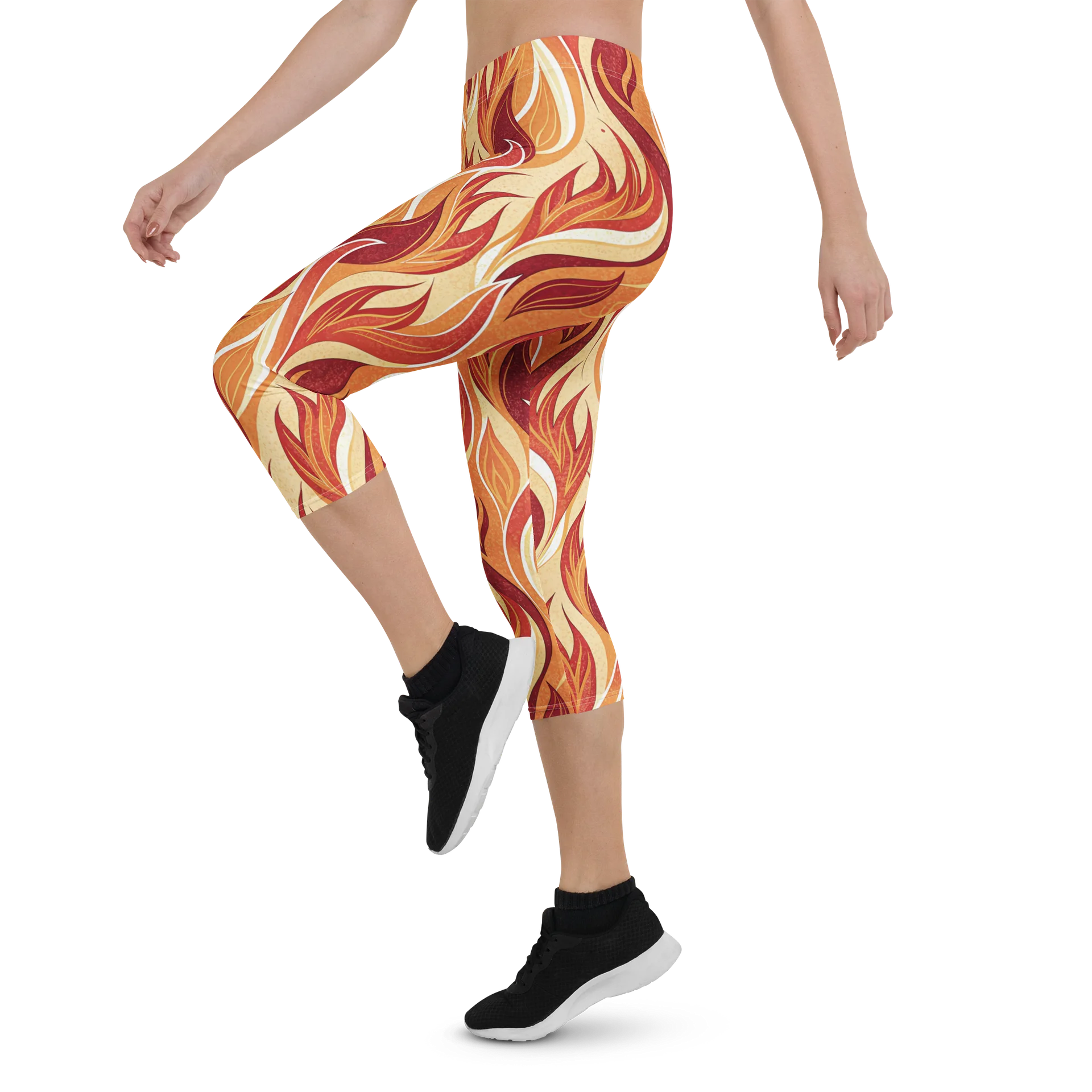 Autumn Flame Capri Leggings product image (4)