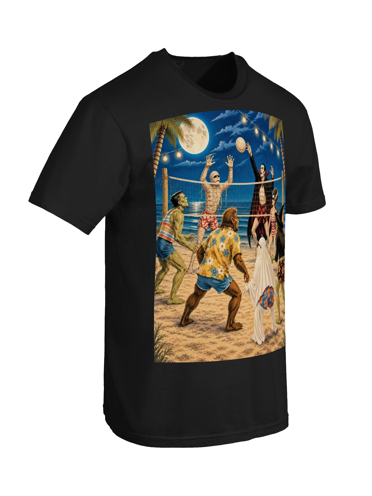 Monster Beach Volleyball T-shirt product image (15)
