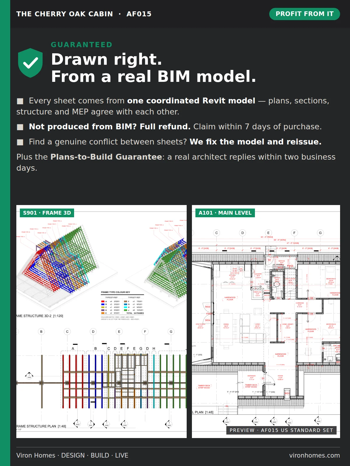 The Cherry Oak Cabin (AF015) – Profit From It Pack | A-Frame Rental Investor Kit + Commercial Licence product image (6)