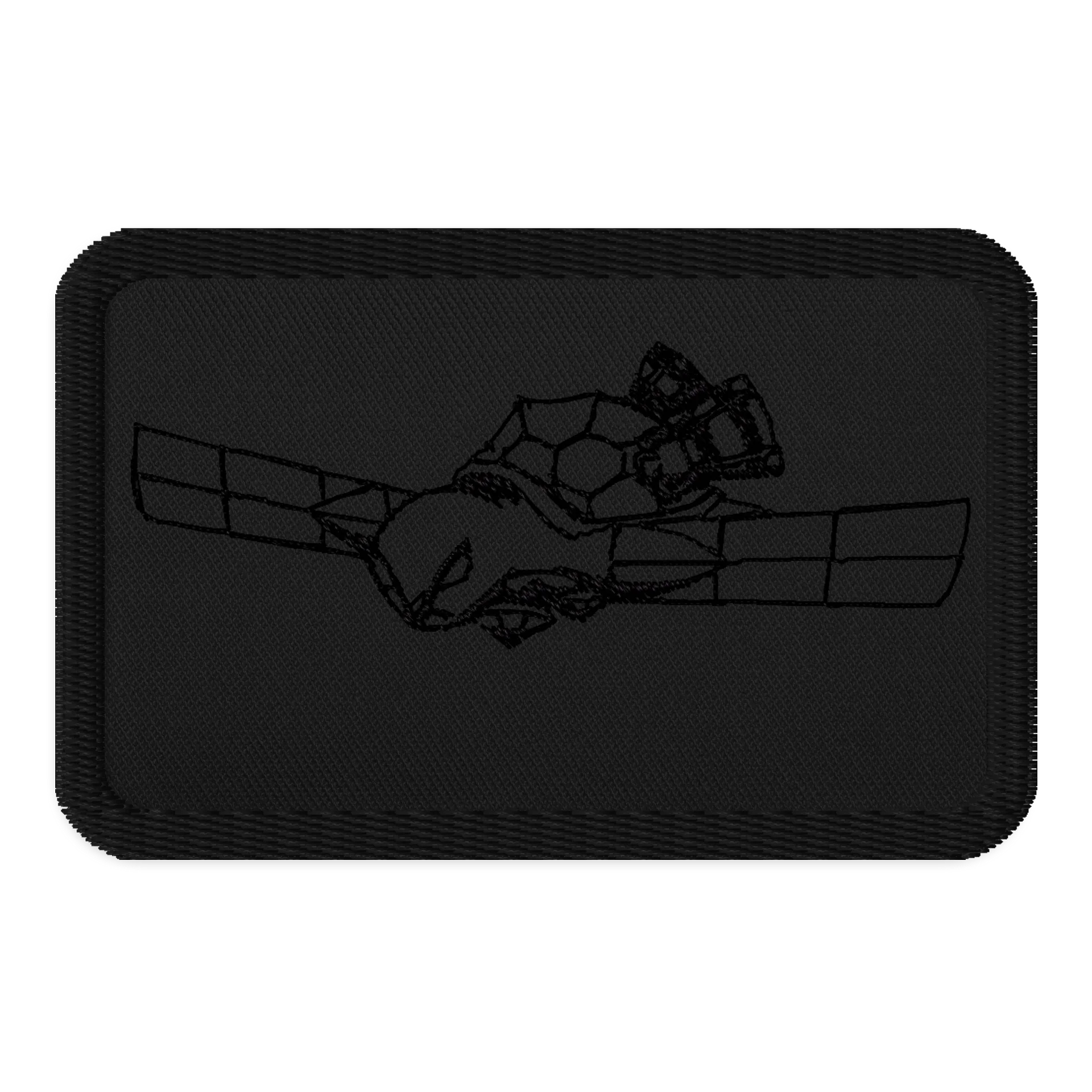 Embroidered Patch (Black) product image (1)