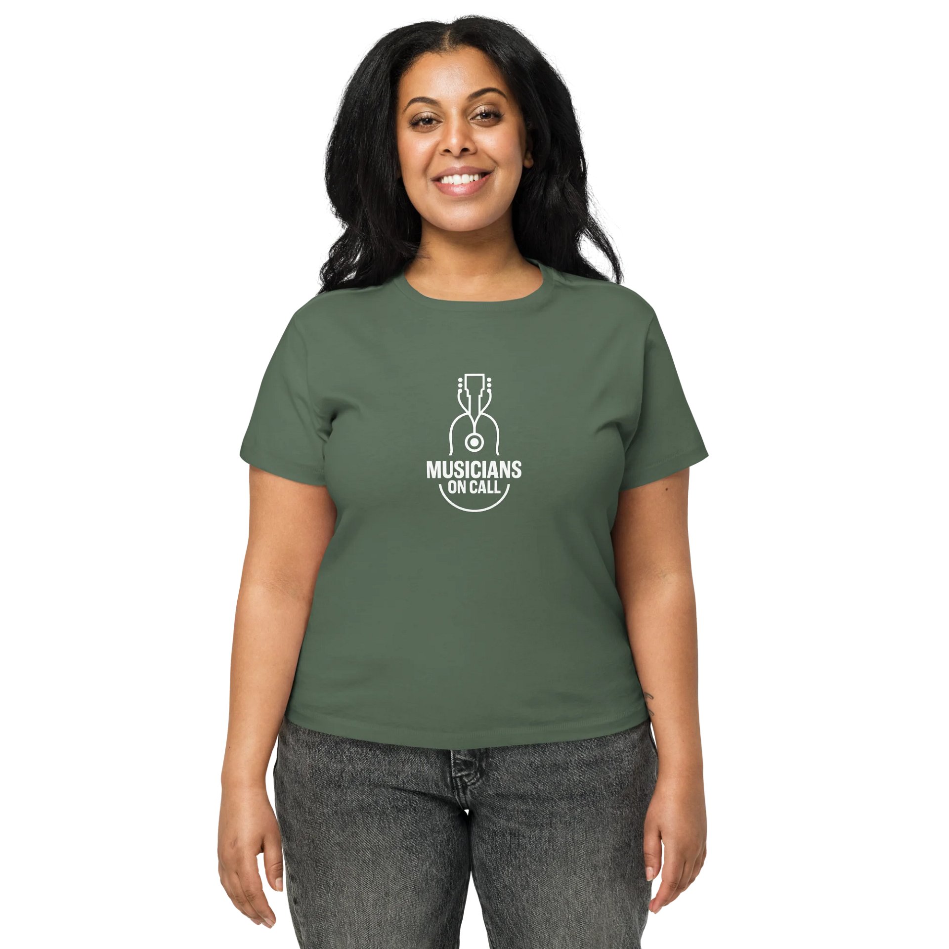MOC Logo High-Waisted Tee product image (1)