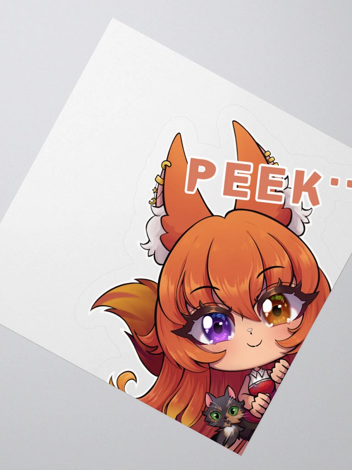 Ems Peekaboo Chibi Kiss Cut Stickers product image (8)