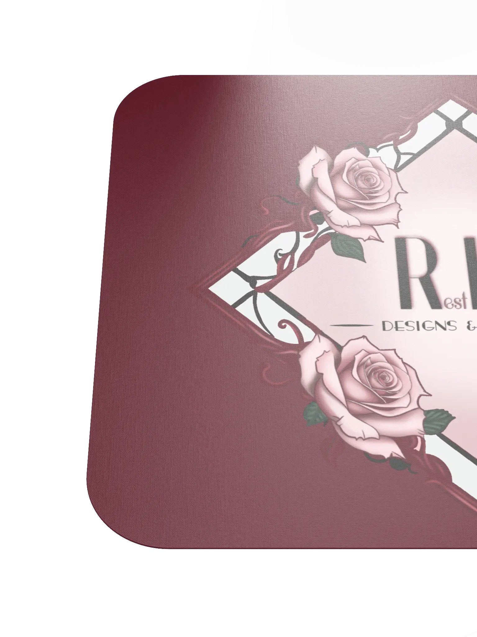 RIP Full Logo Mouse Pad - Red product image (6)