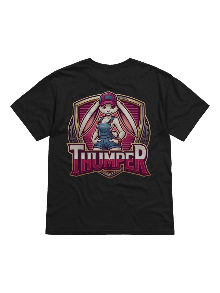 Denim Dreamer Rabbit Graphic T-Shirt product image (2)