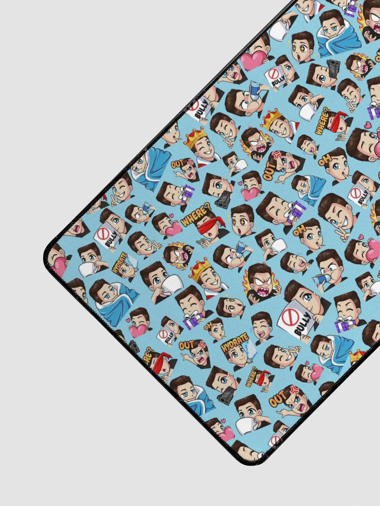 Sub Emotes Desk Mat 15,5' x 31.5' product image (3)