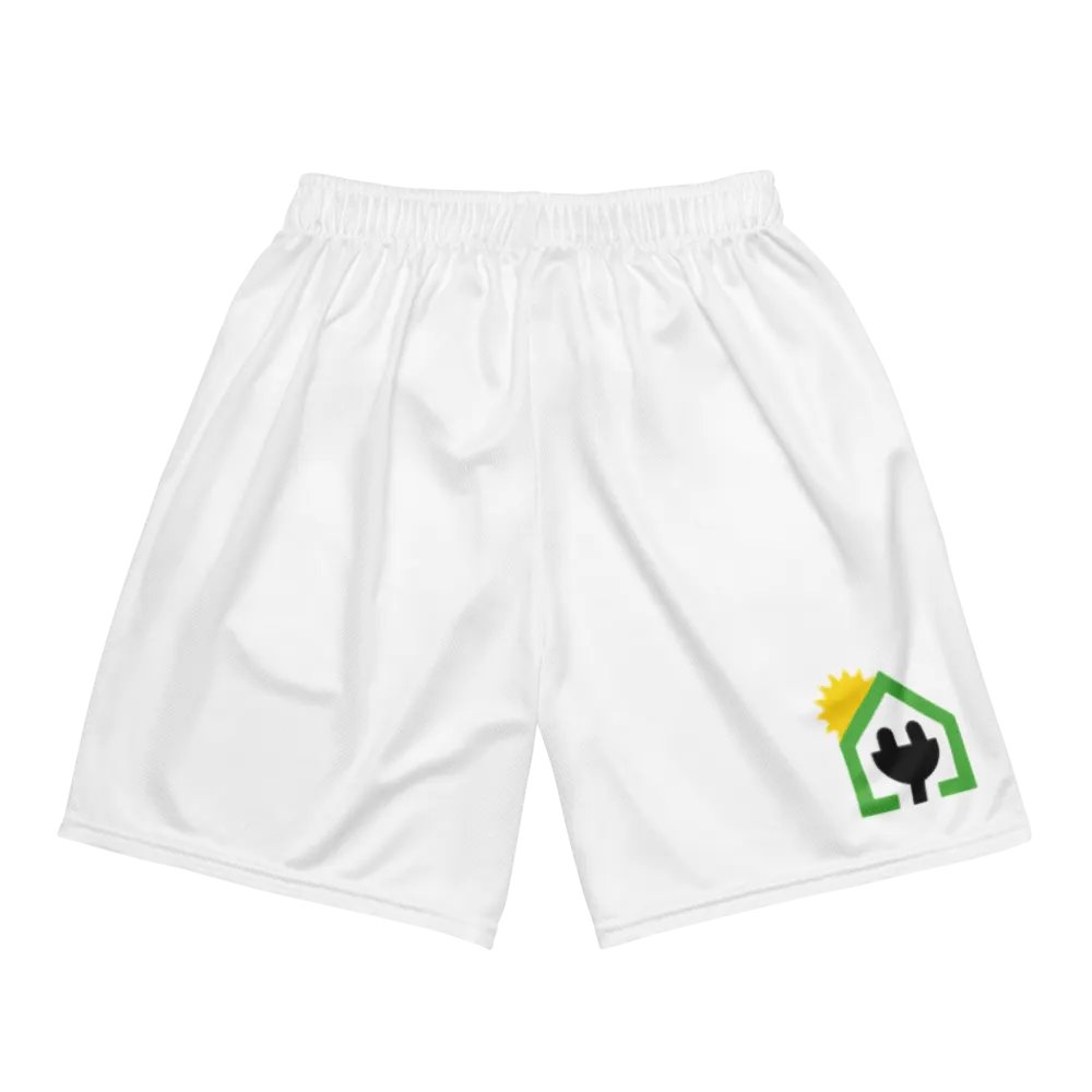 Plug It In Solar High-Quality Recycled Unisex Mesh Shorts product image (5)