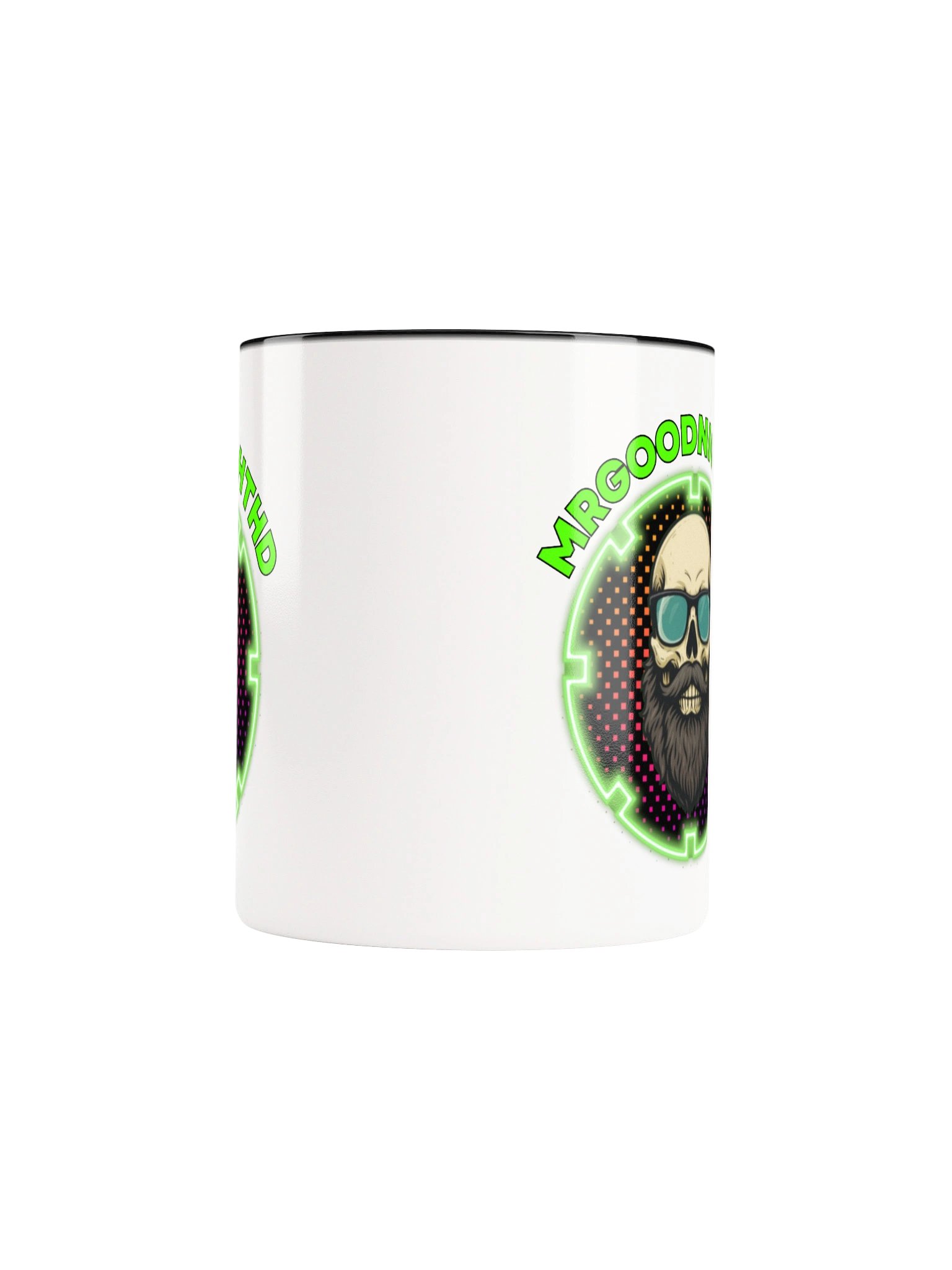 Official MRGOODNIGHTHD Skull Logo Ceramic Coffee Mug (Mixed) product image (9)