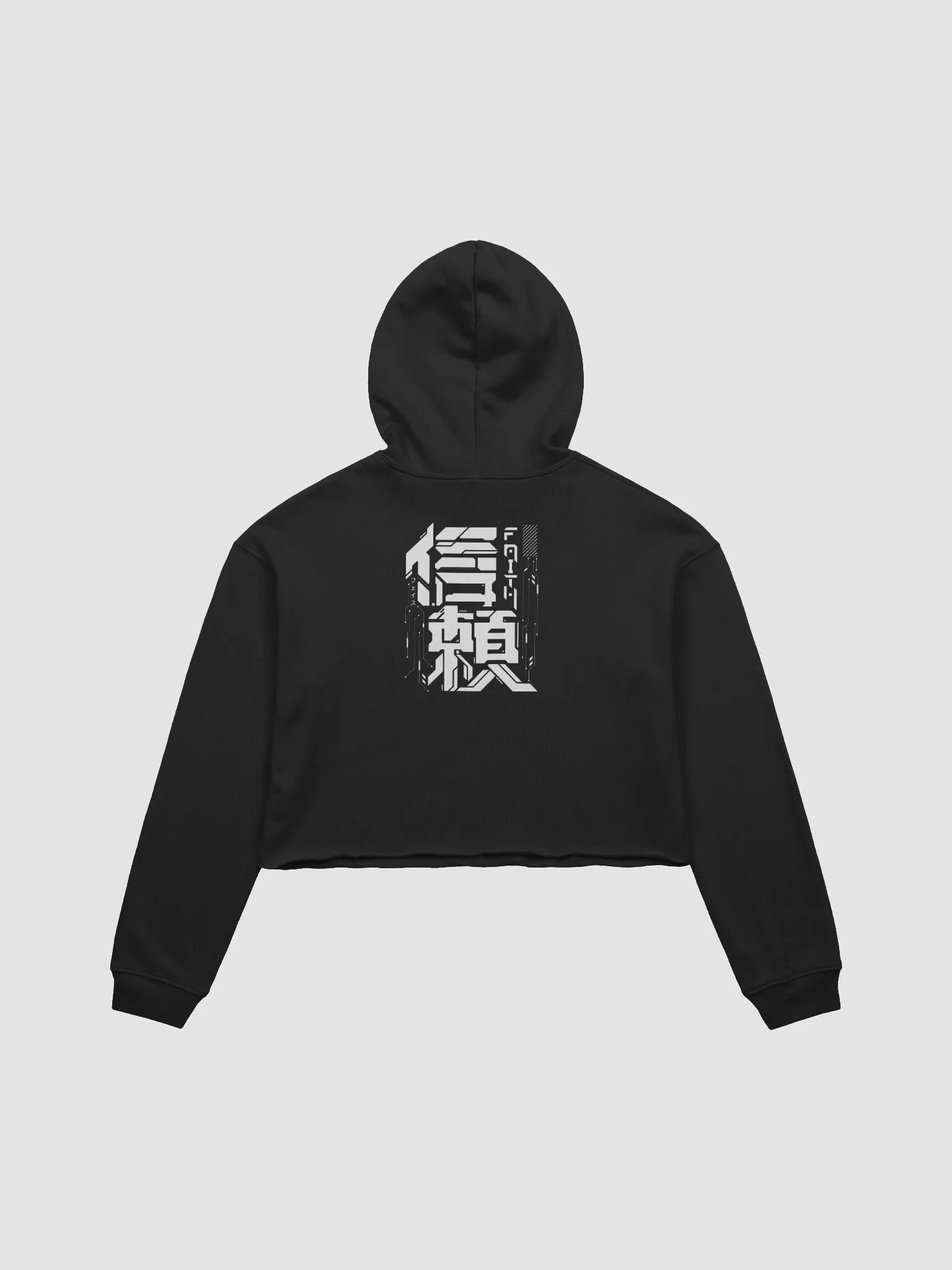 KJ ✘ FAITH CROP-HOODIE product image (3)