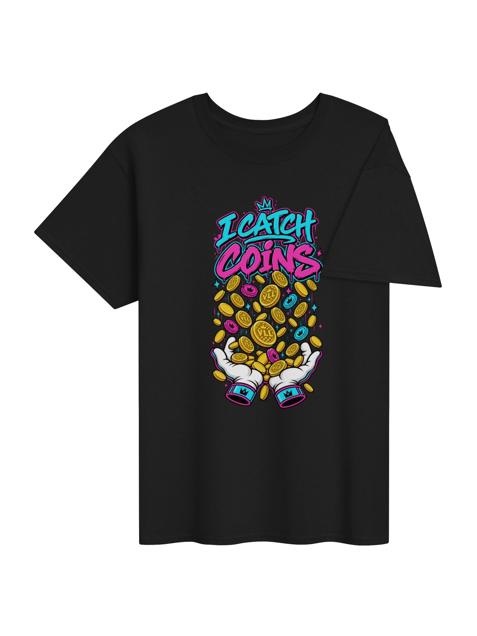 I CATCH COINS Graphic Tee product image (32)