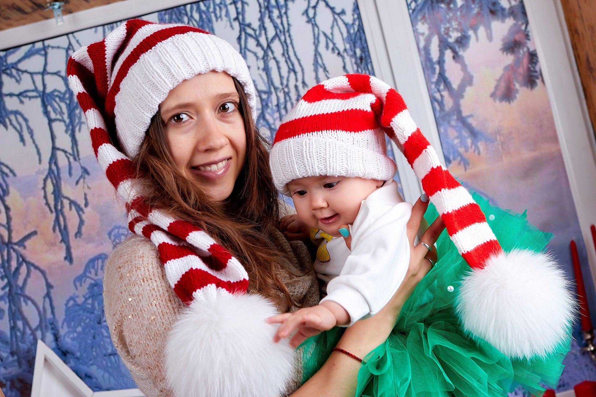 Striped Santa Hat Knitting Pattern product image (5)