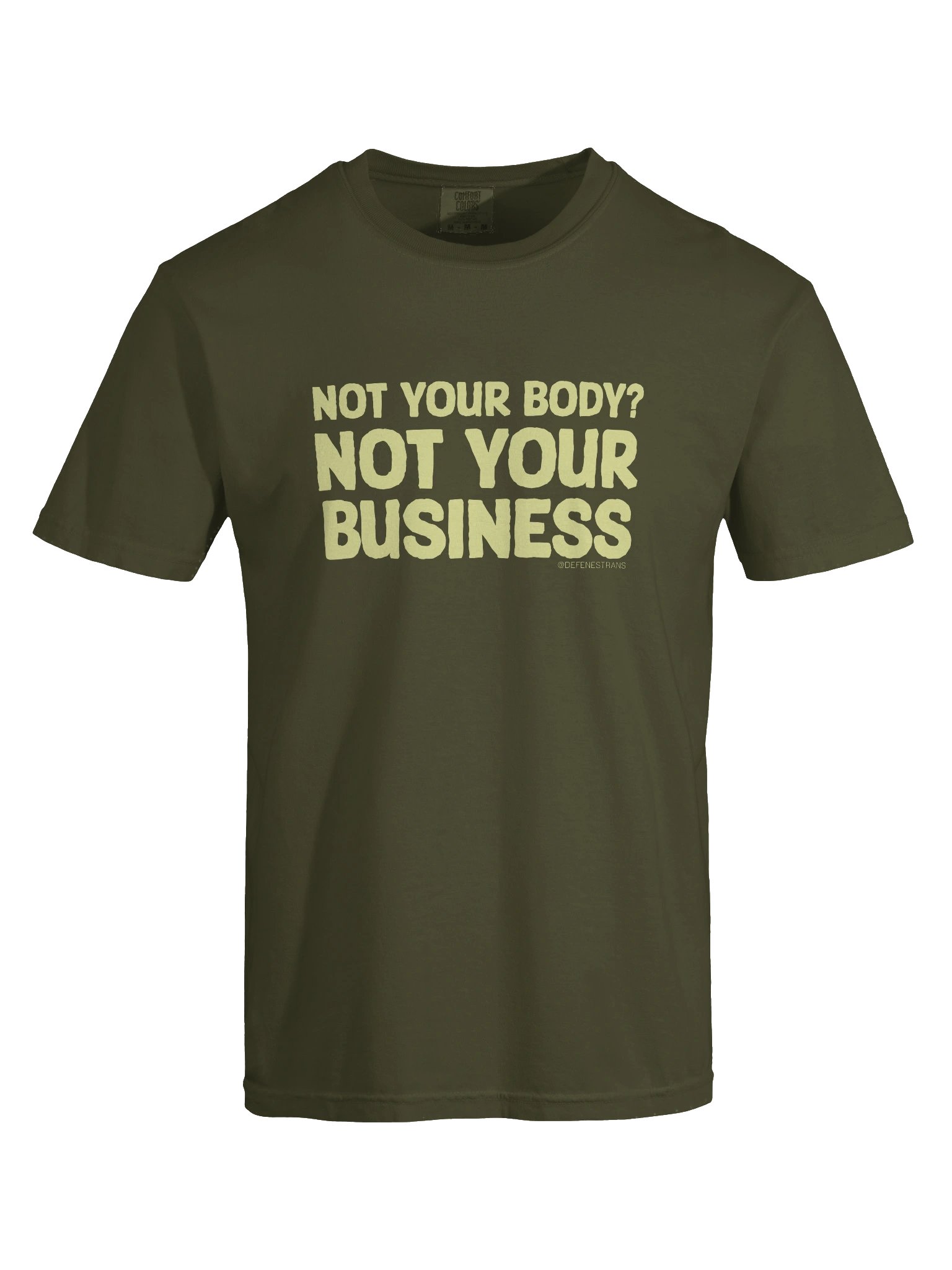 Not Your Body Tee product image (7)