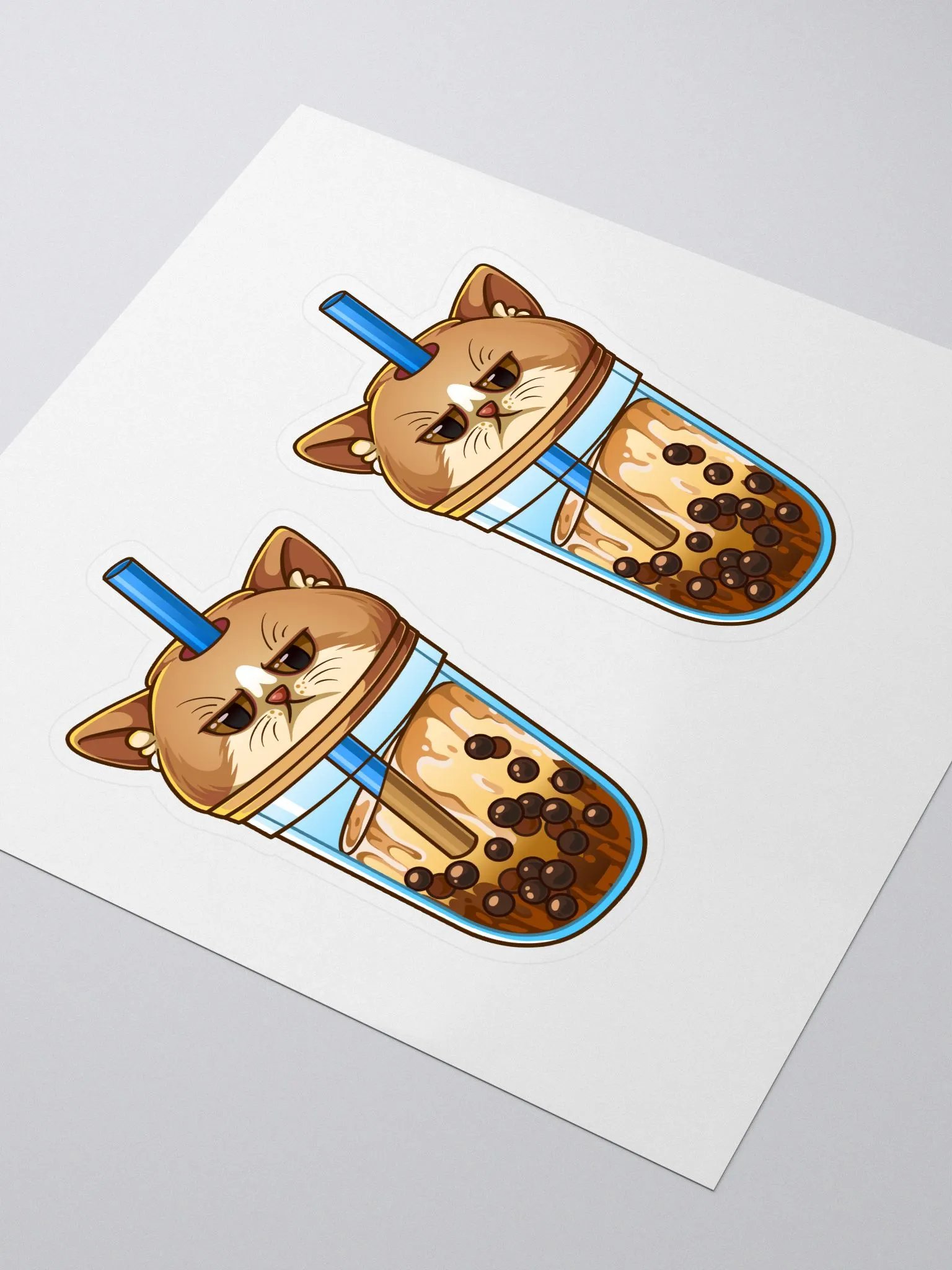Boba Nut Double Sticker Set product image (3)