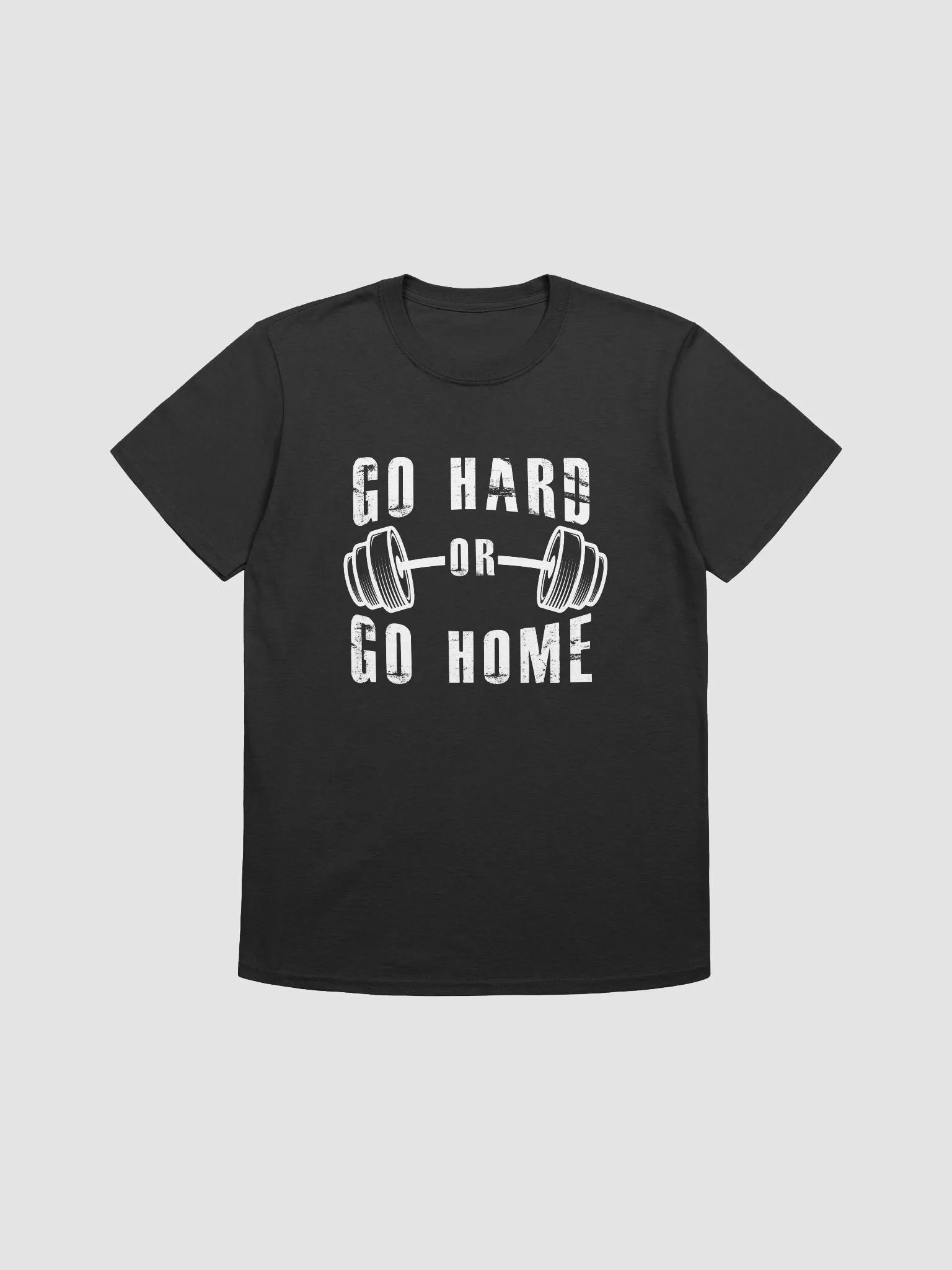 Go Hard or Go Home Barbell Tee product image (1)