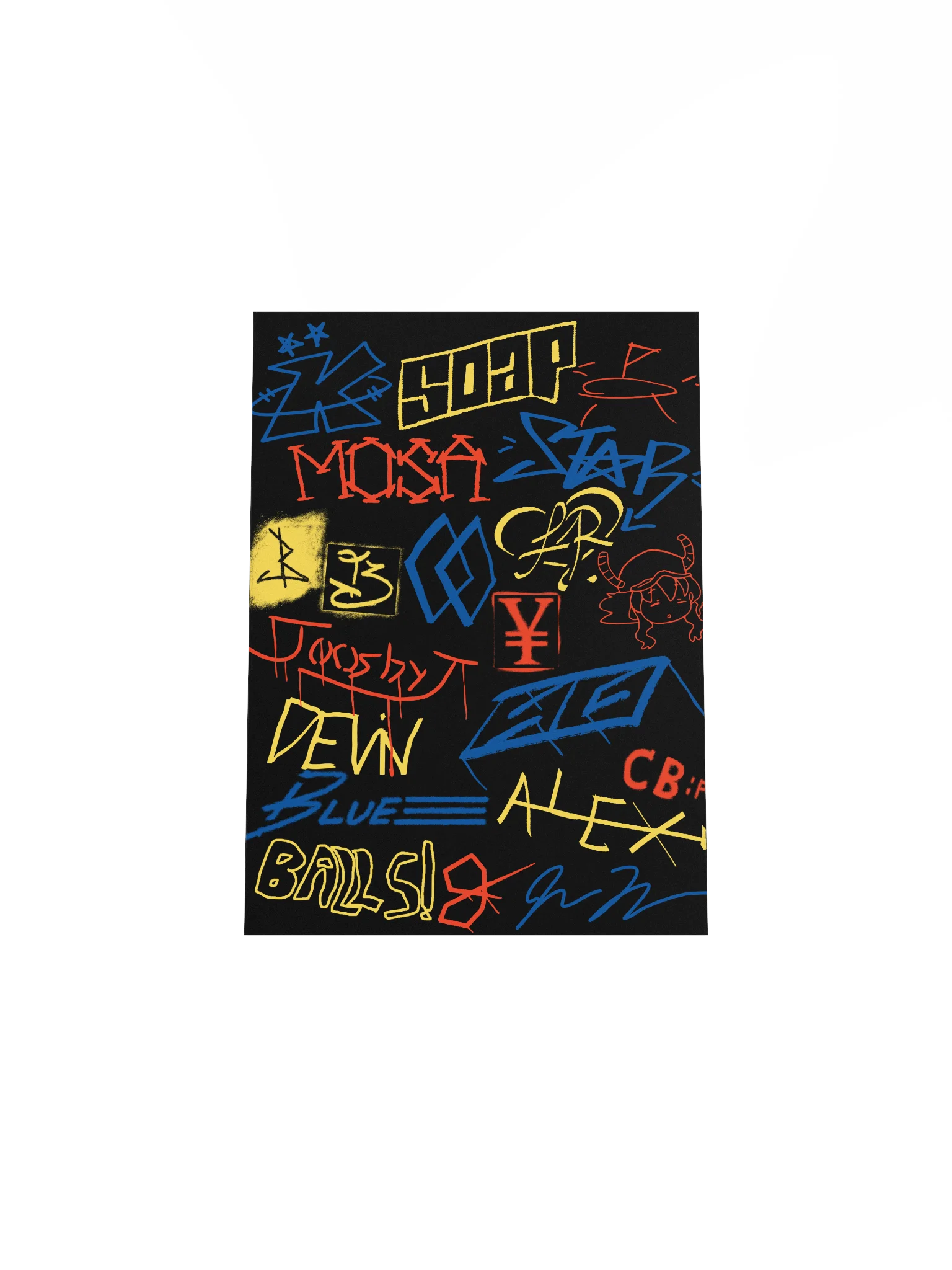 UBL Graffiti Tag Poster product image (11)