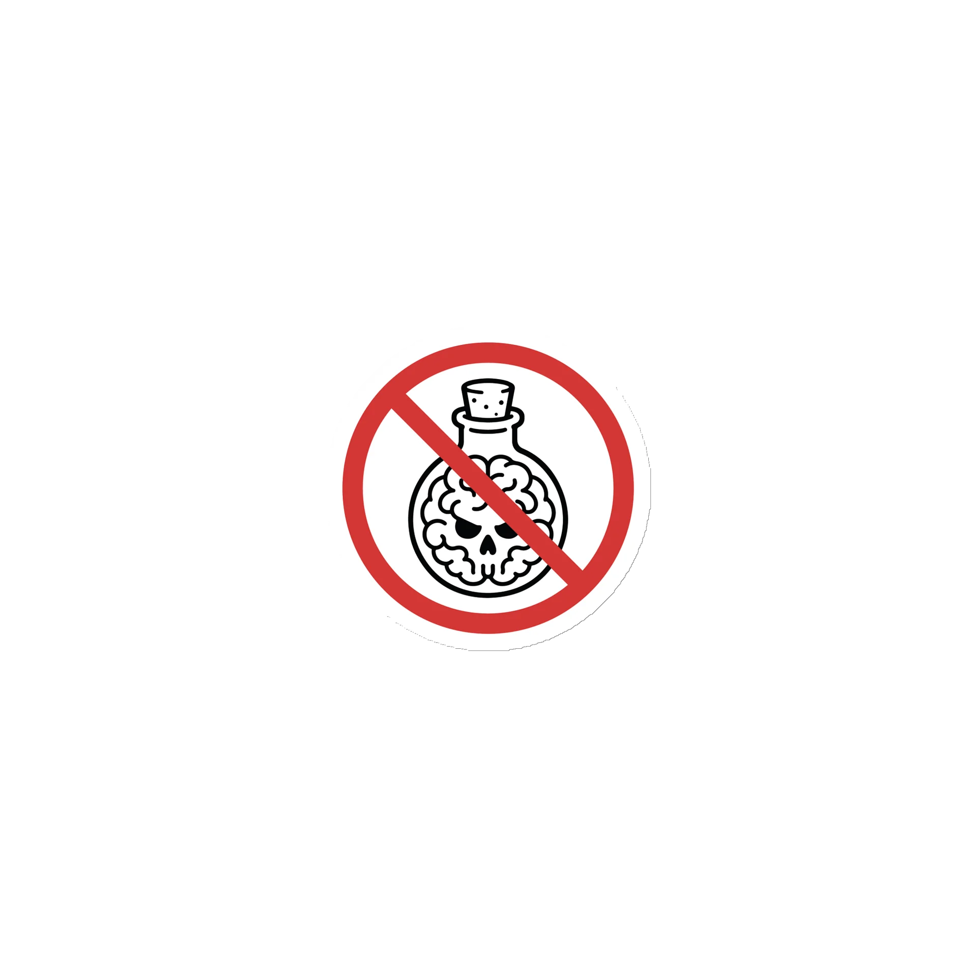 Anti-Mind-Poison Logo - Magnet product image (1)