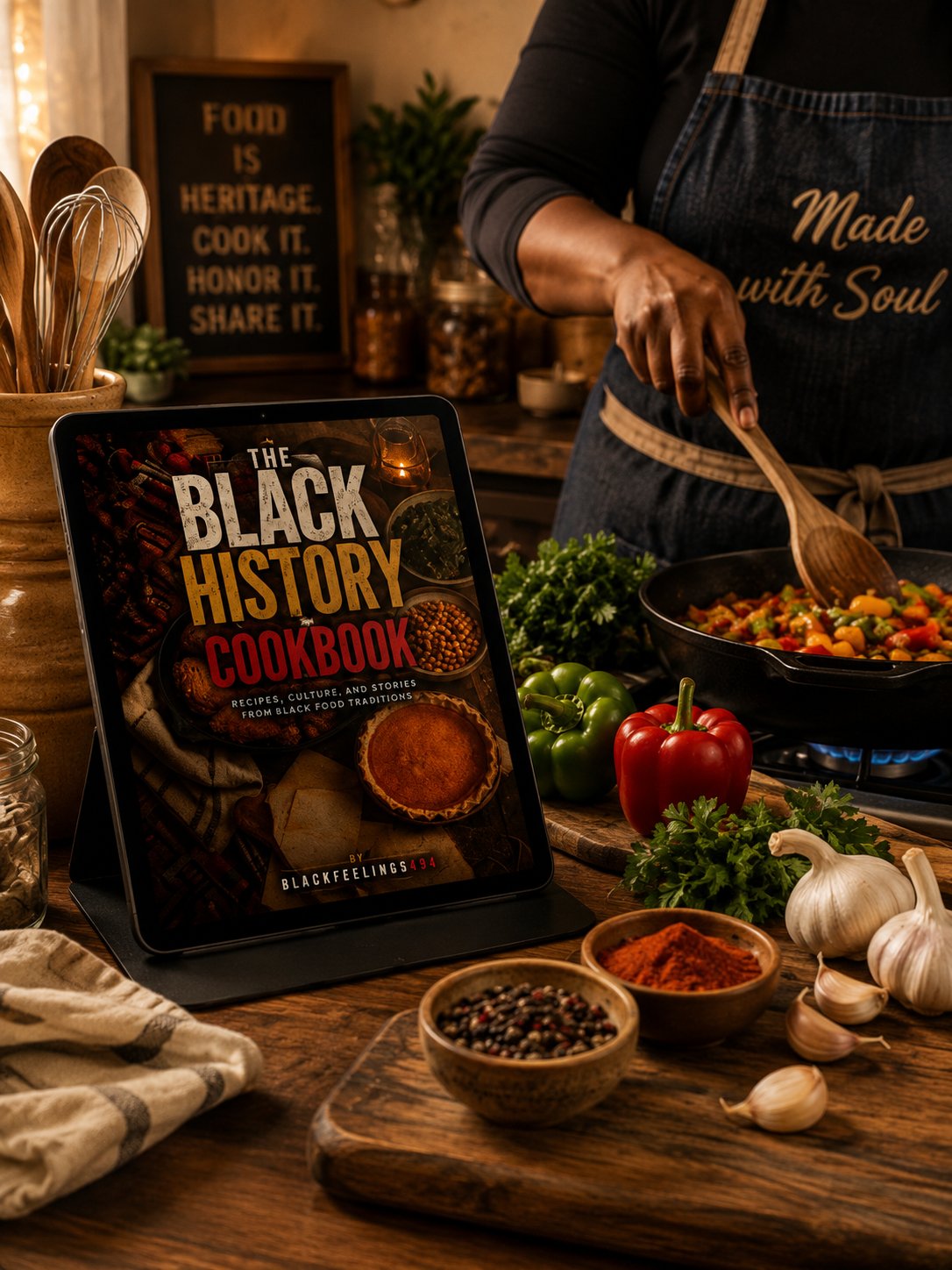 The Black History Cookbook product image (3)