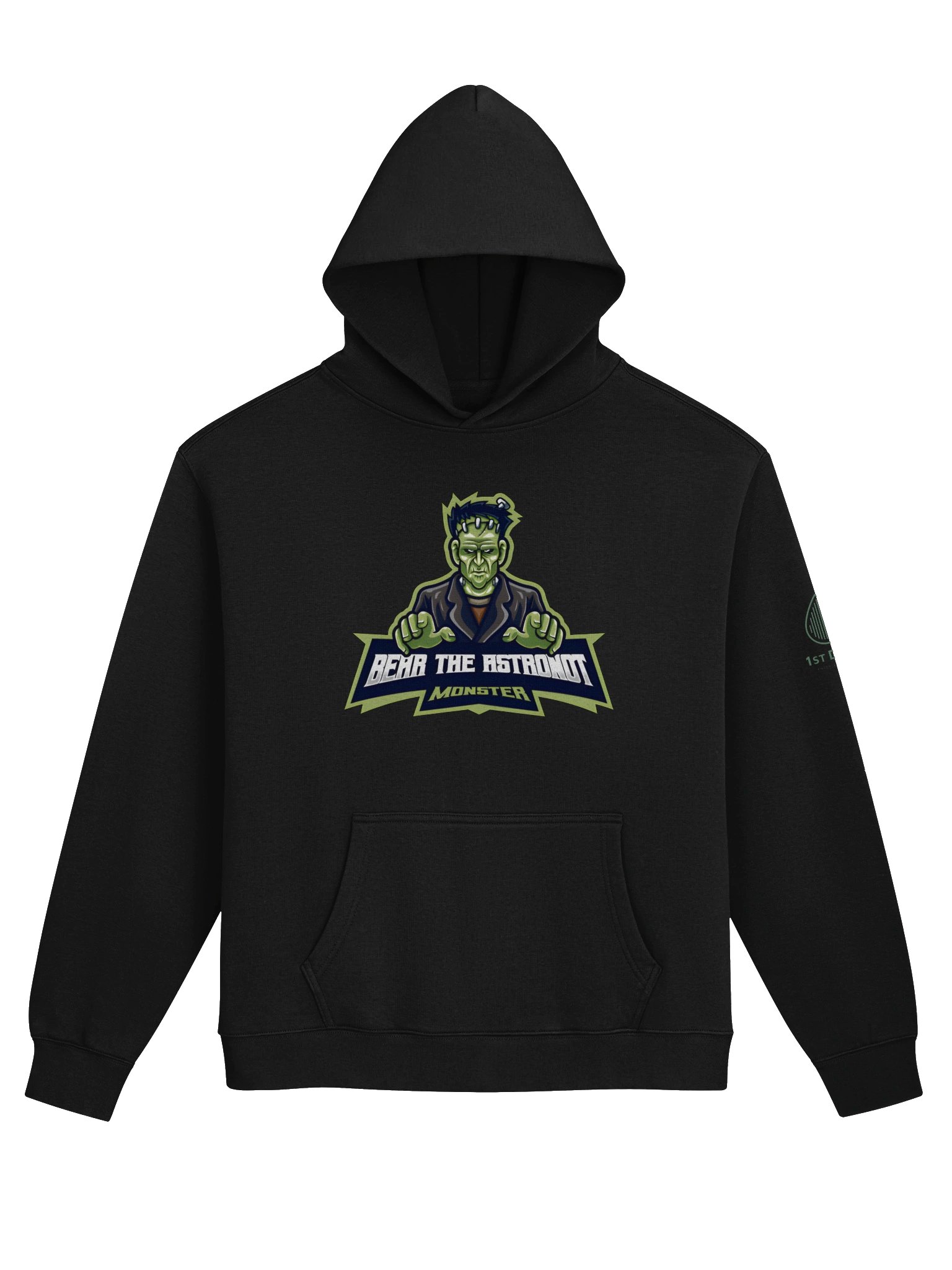 Bear the Astronot - Frankenstein Monster Unisex Hoodie product image (1)