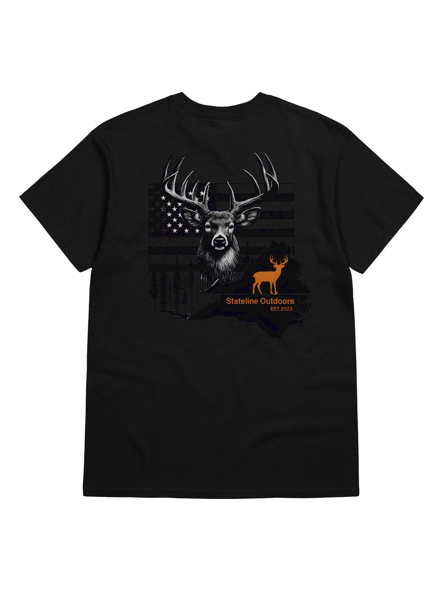 Patriotic Buck Flag Tee product image (48)