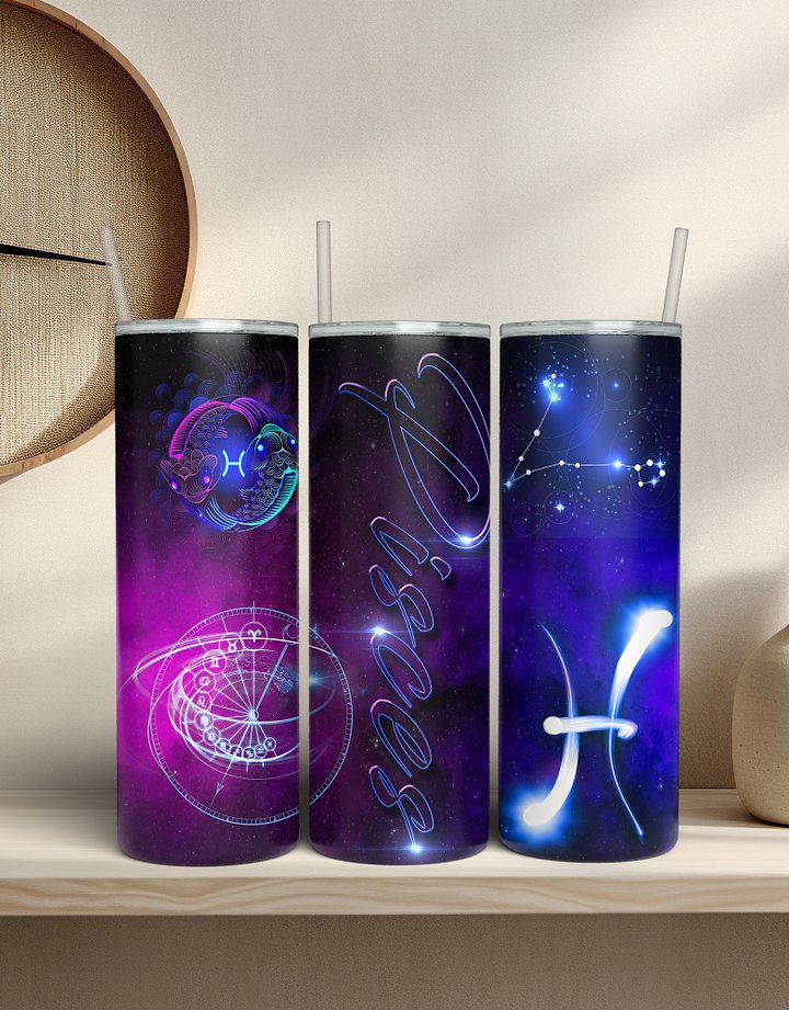 Pisces Zodiac Tumbler product image (2)