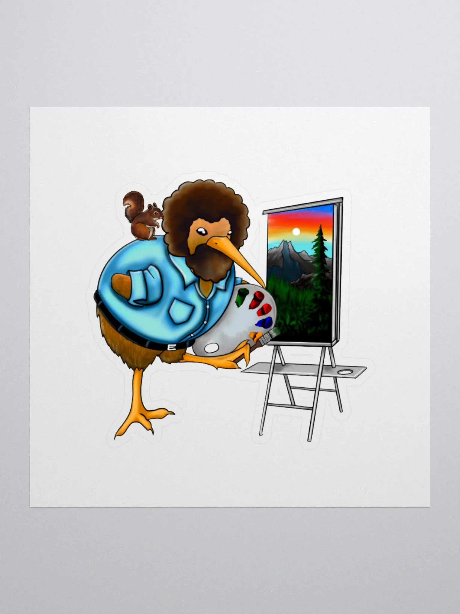 Kiwi Ross Sticker product image (1)