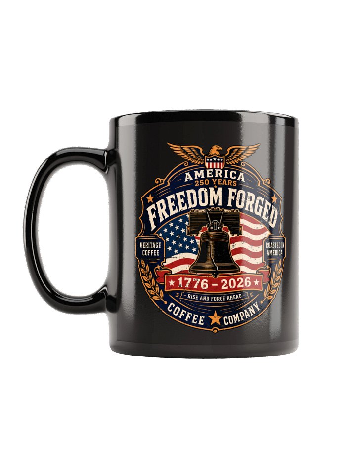 America 250 Commemorative Mug, Limited Edition. Freedom Forged Coffee Company product image (1)