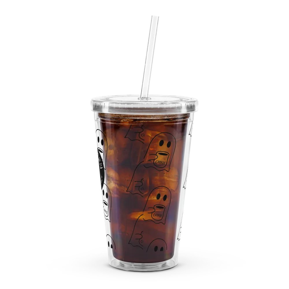 Spooky Spice | Clear Evergreen Tumbler (Black) product image (12)