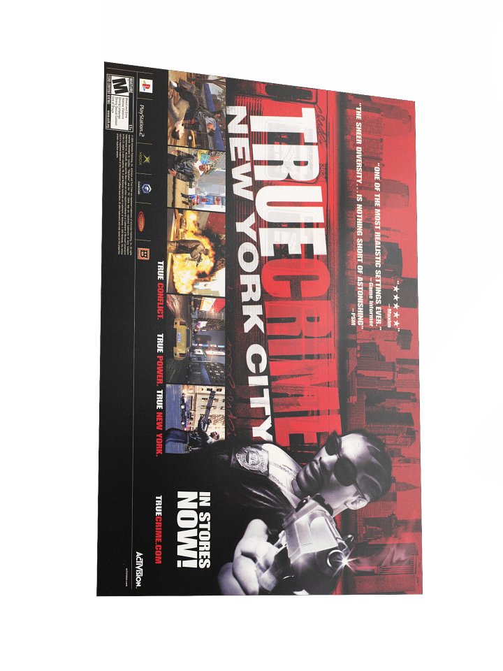 True Crime: New York - Promotional Poster/Flyer product image (2)