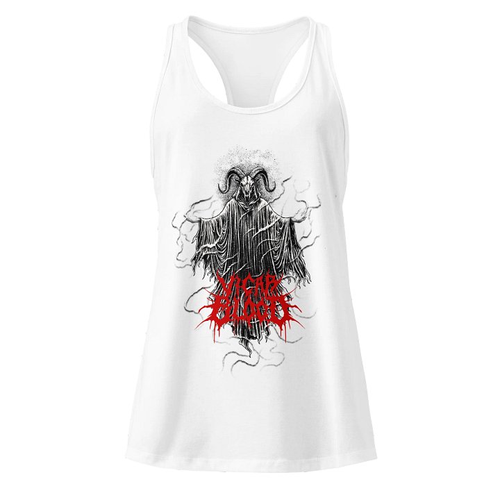 Horned Beast White Tank Top product image (1)