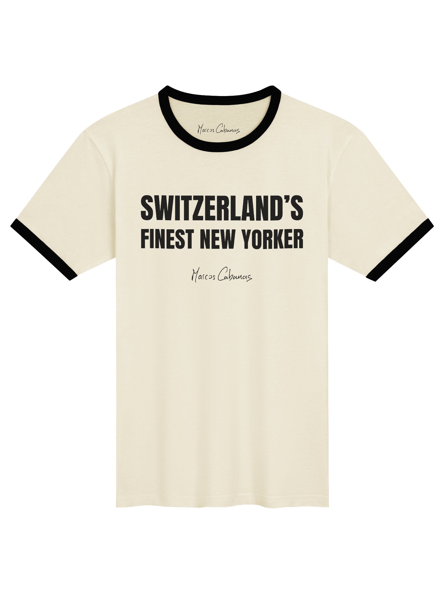 SWITZERLAND'S FINEST NEW YORKER BASEBALL TEE product image (1)