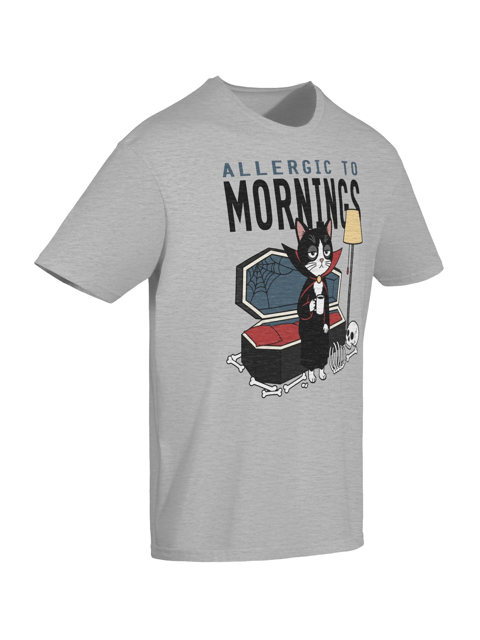 Allergic to Mornings Tee product image (57)