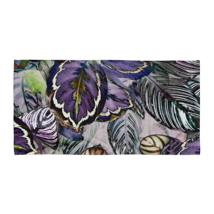 Purple Leaves Towel product image (1)
