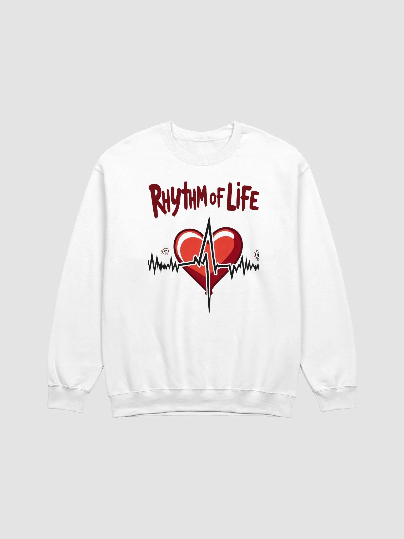 Rhythm of Life Heartbeat Crewneck Sweatshirt product image (2)
