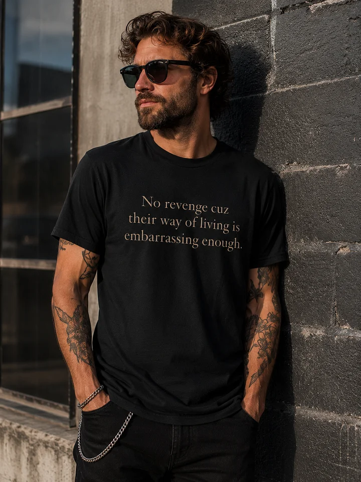 No Revenge, Just Vibes Tee product image (1)