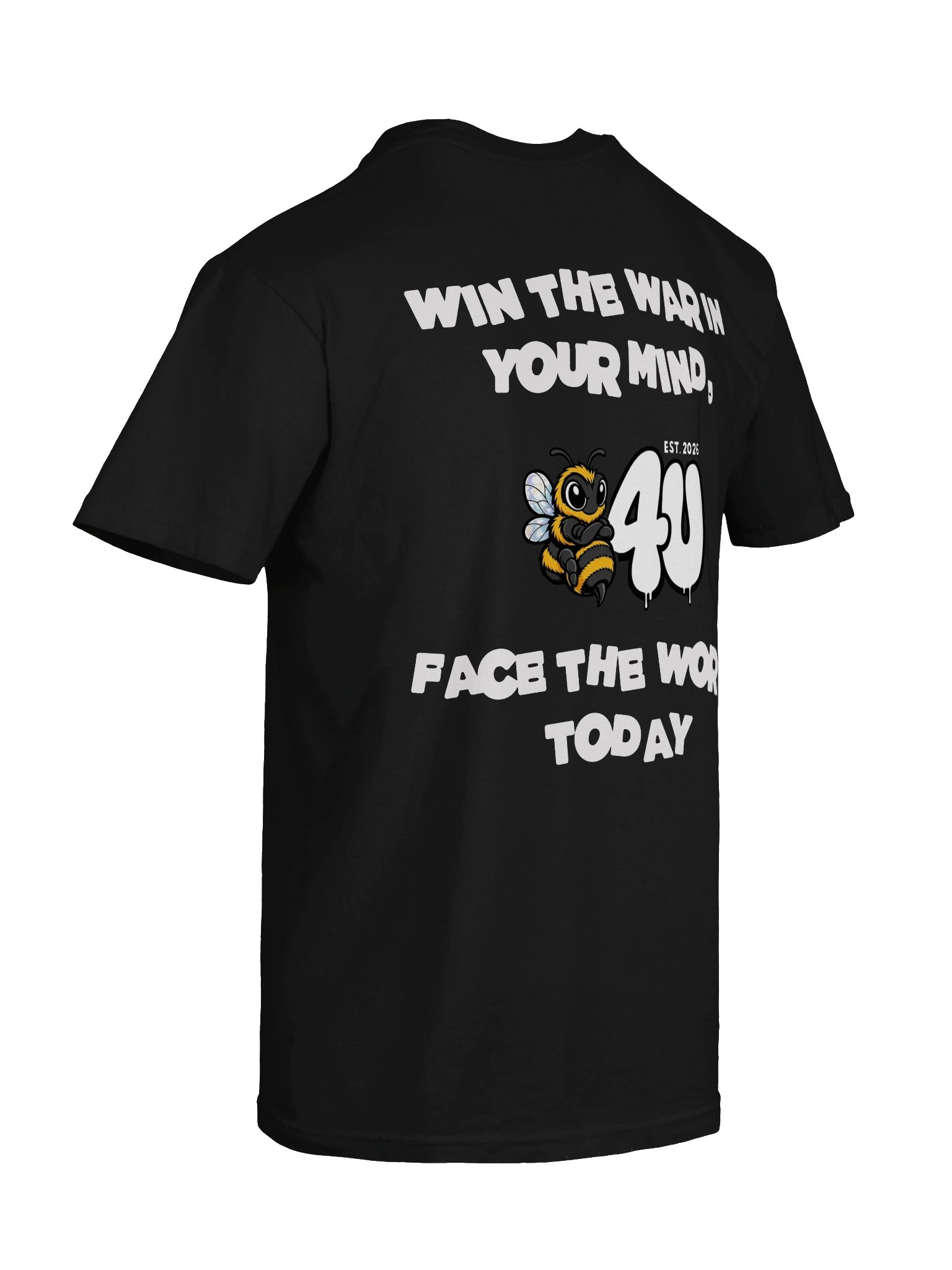 WIN THE WAR IN YOUR MIND B4U FACE THE WORLD Graphic Tee product image (62)