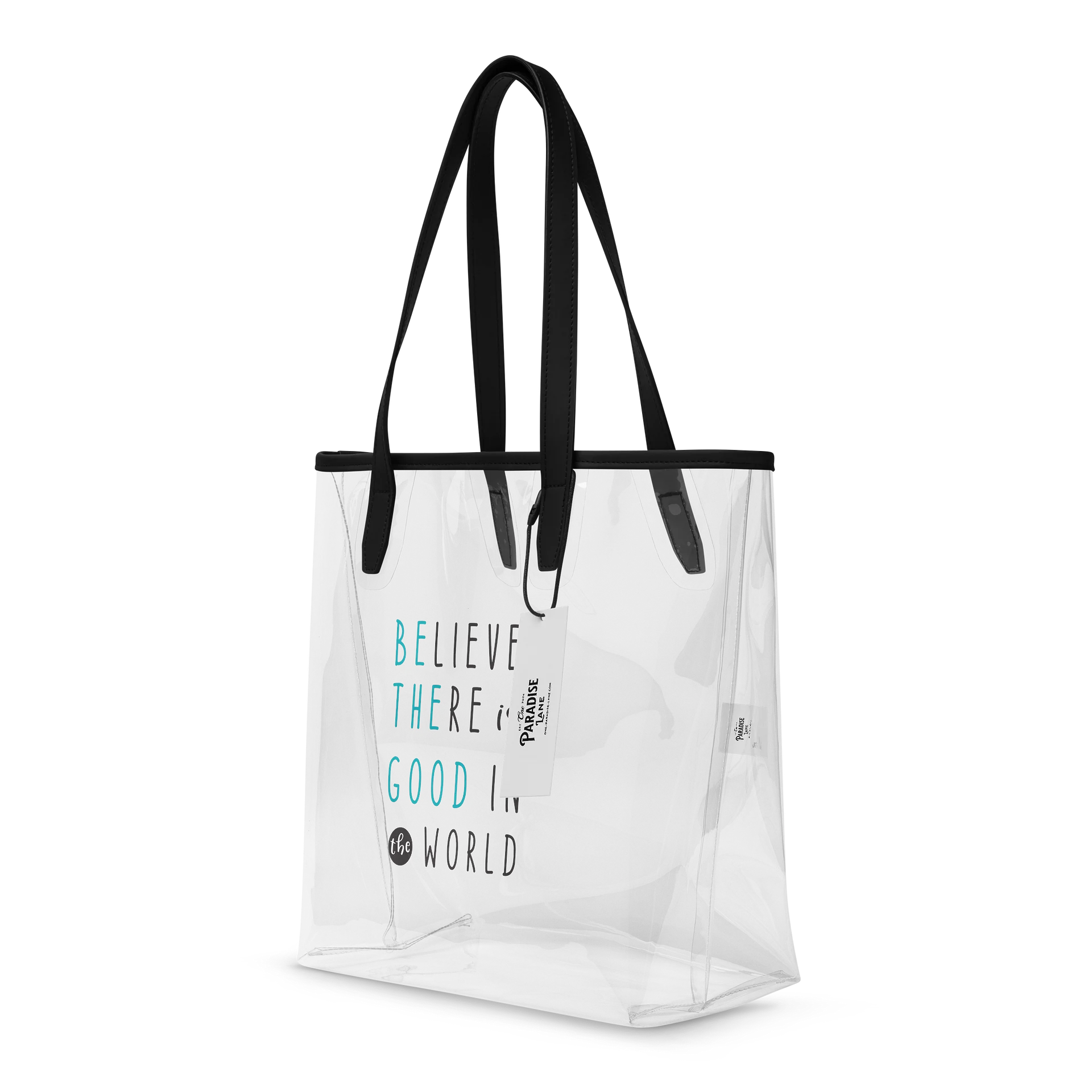 Believe There Is Good in the World Clear Tote Bag product image (4)