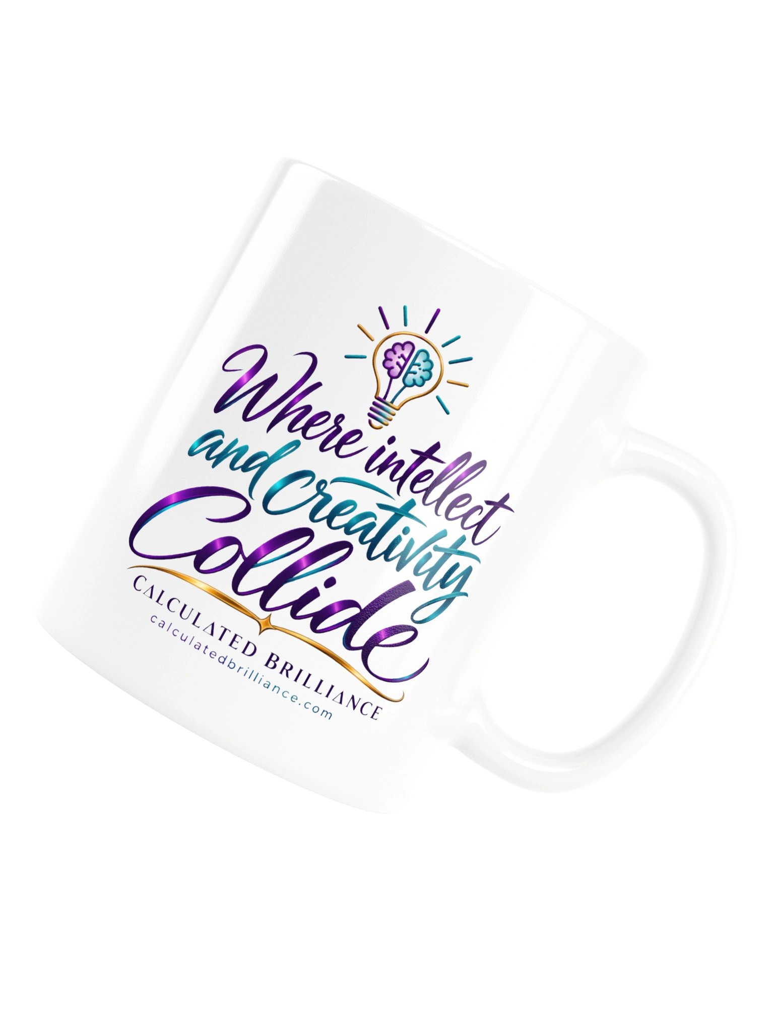 CB Signature Collide Mug | White · 11 oz product image (6)