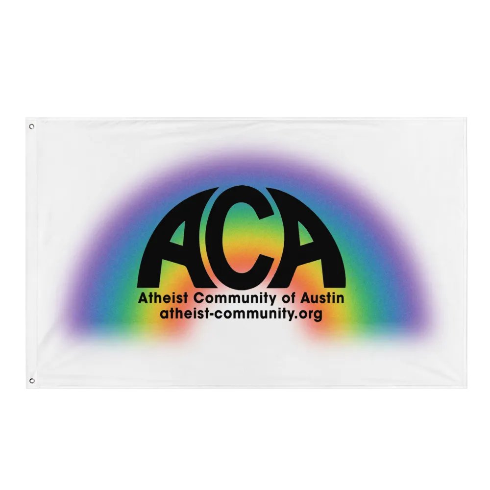 The Atheist Community of Austin Flag product image (1)