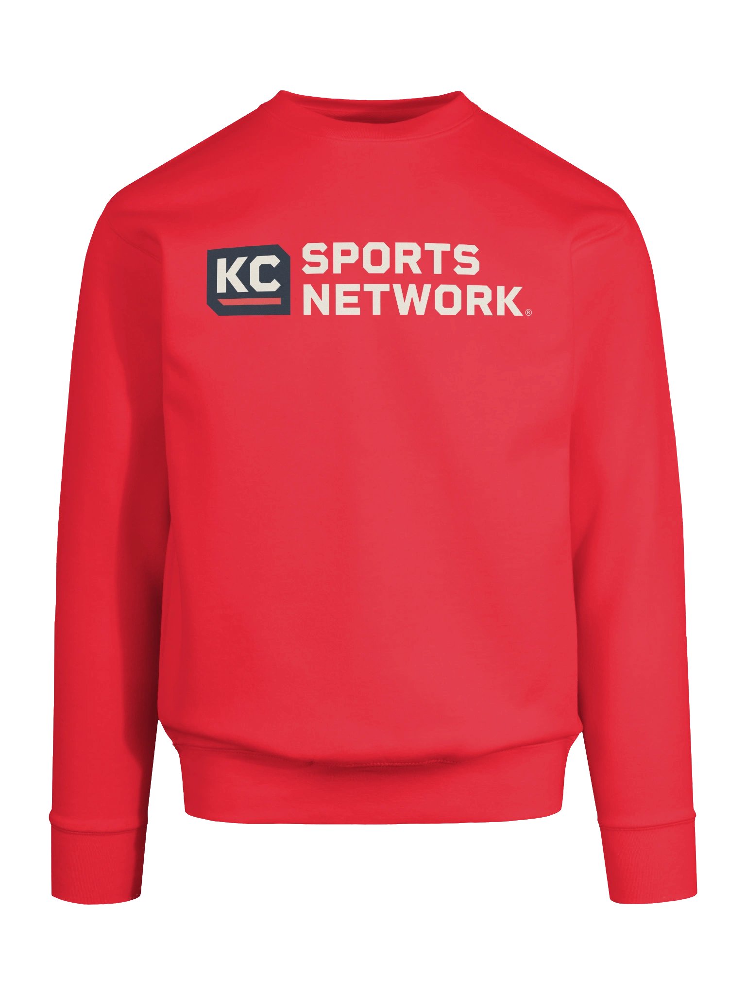 KC Sports Network Wordmark Crewneck (White) product image (9)