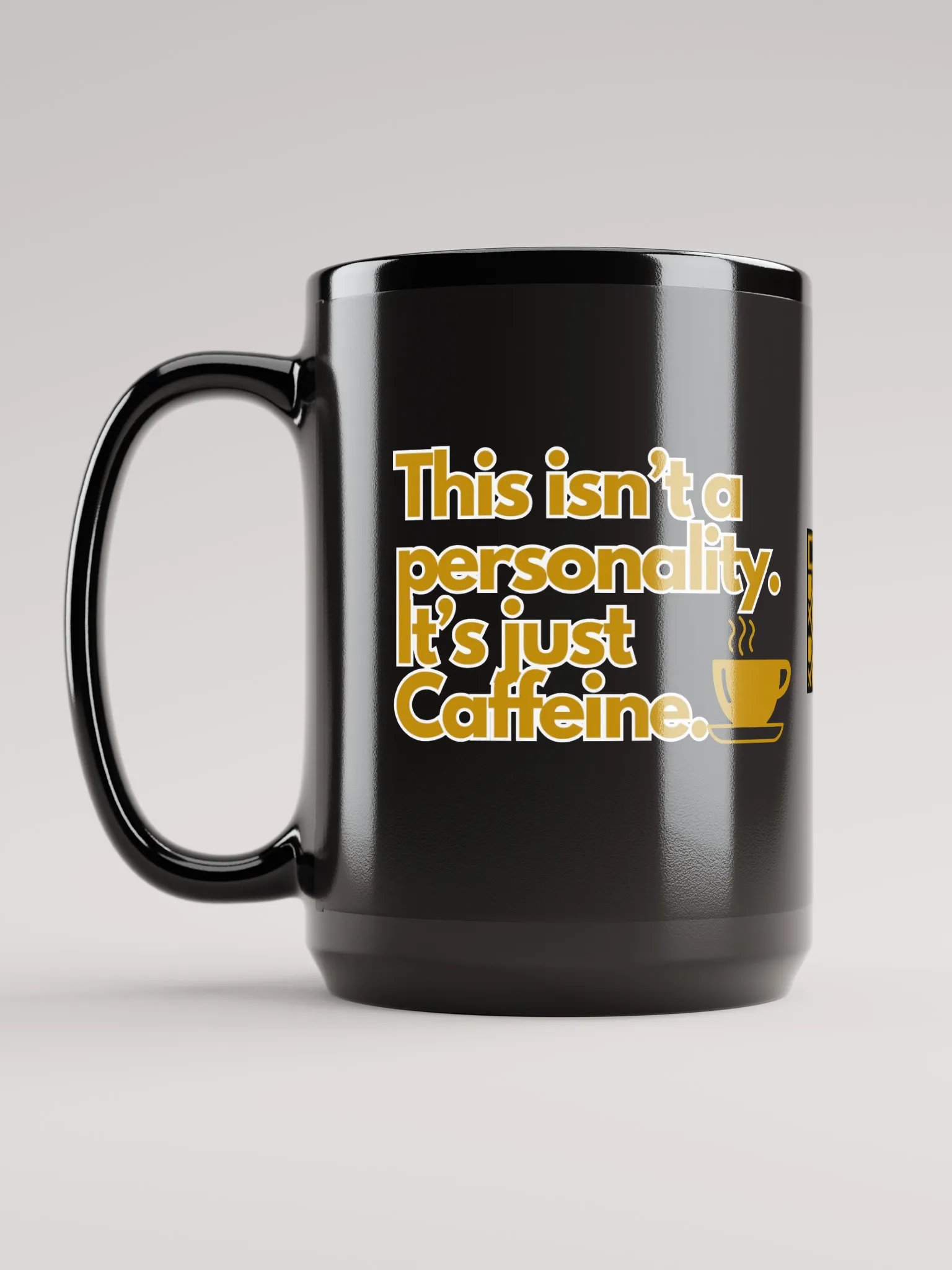 Cellar 8T Coffee - Personality - Gloss Black Mug product image (6)