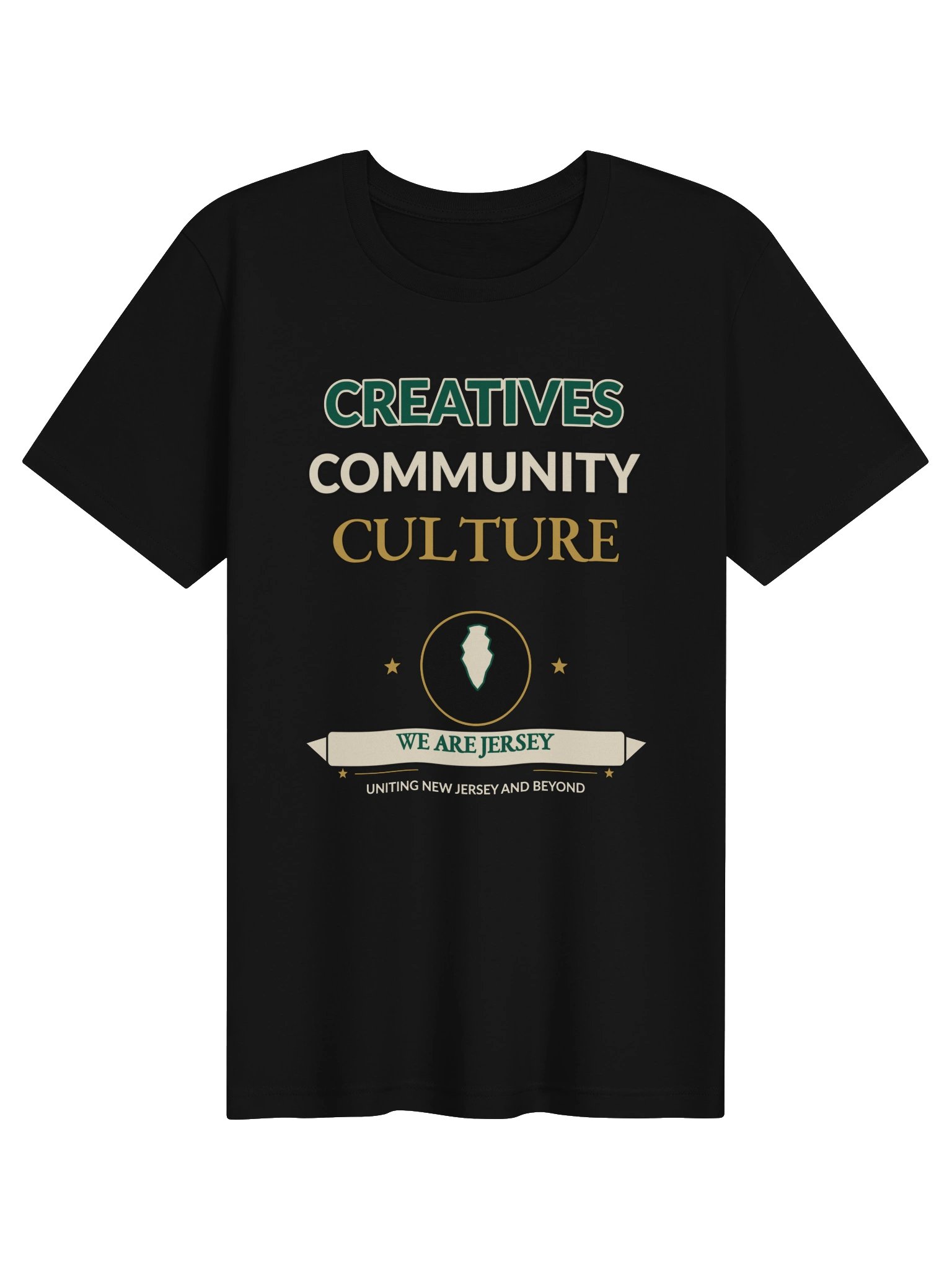 Creatives Community Culture New Jersey T-Shirt product image (1)