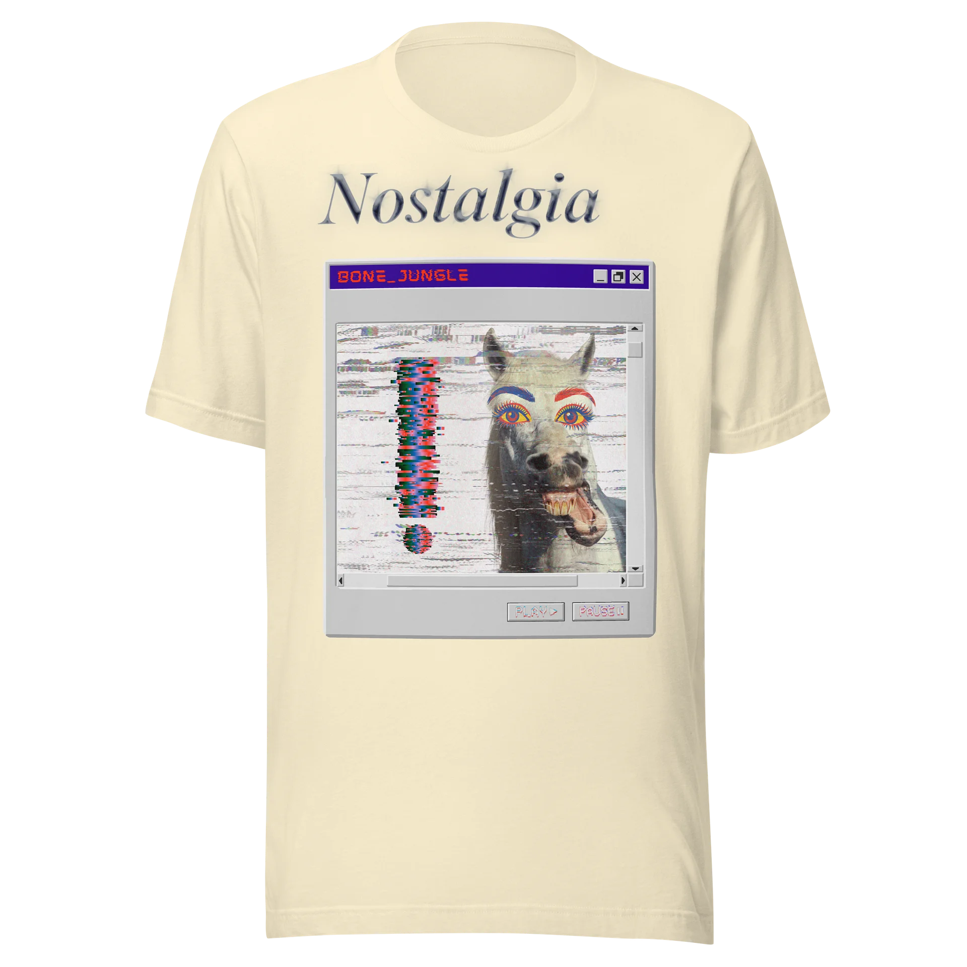 Nostalgia Glitch Retro Tee product image (7)
