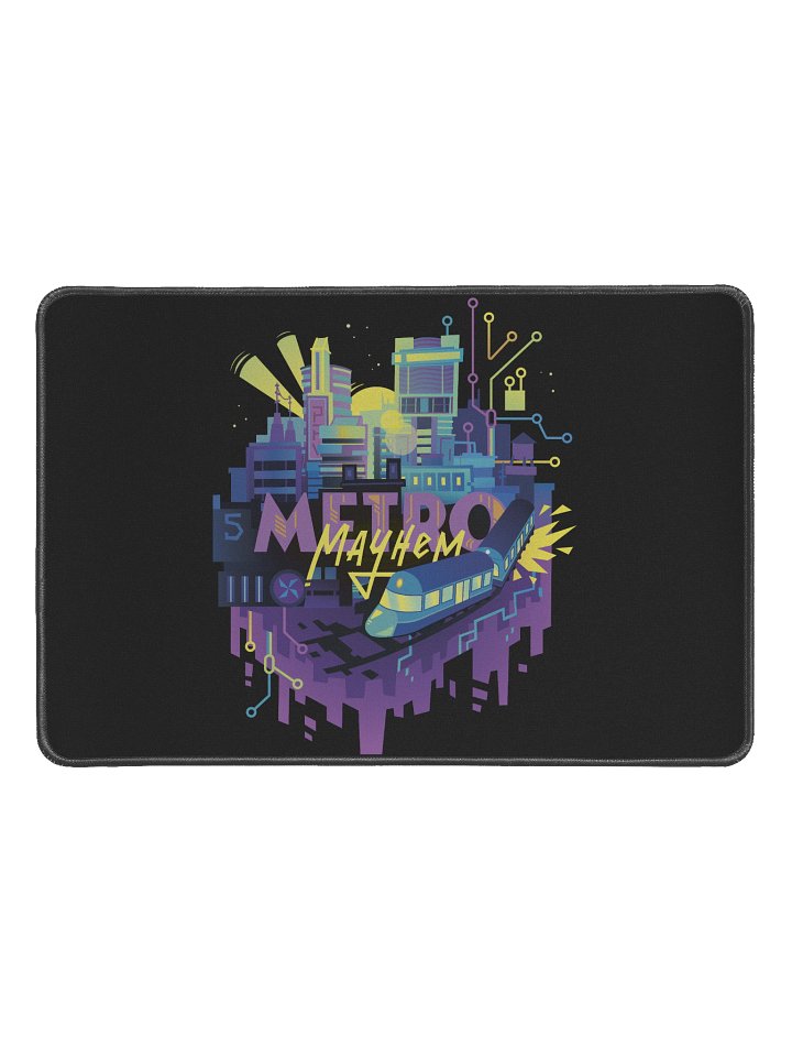 Metro Mayhem Desk Mat product image (1)