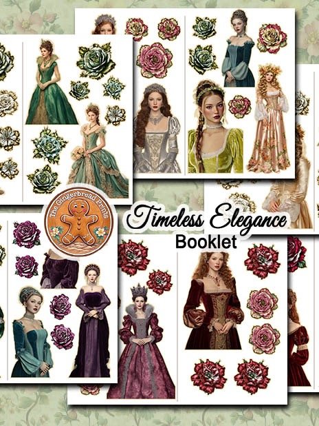 Timeless Elegance Ephemera Booklet Digital download product image (2)