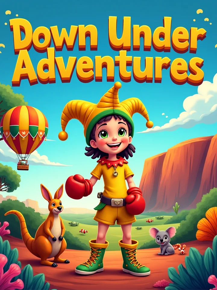 🐨🌏 Down Under Adventures – Illustrated Storybook with JessyJesty product image (1)